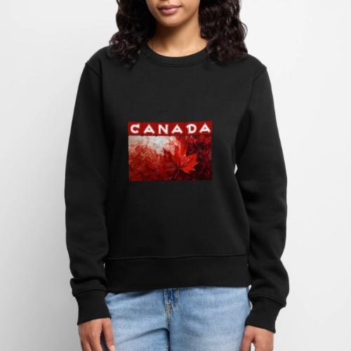 Canada Painted Pride - Women's Premium Slim Fit Sweatshirt