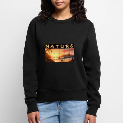 Nature: Tropical Twilight - Women's Premium Slim Fit Sweatshirt