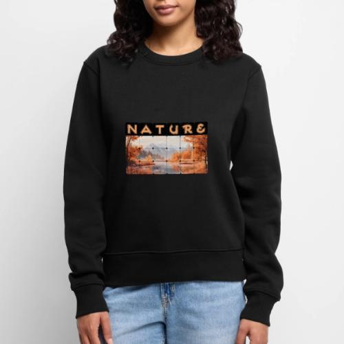 Nature: Autumn Glow - Women's Premium Slim Fit Sweatshirt