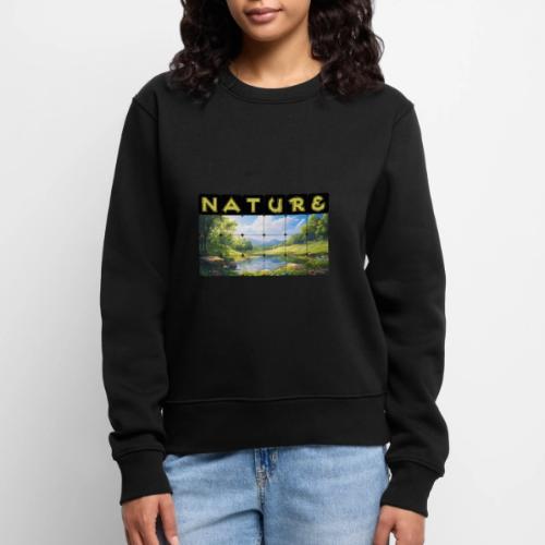 Nature: Springtime Serenity - Women's Premium Slim Fit Sweatshirt