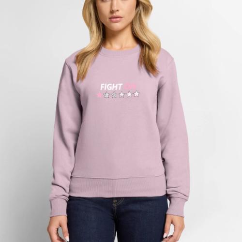 Fight On (White font) - Women's Premium Slim Fit Sweatshirt
