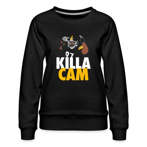 Killa Cam - Women's Premium Slim Fit Sweatshirt