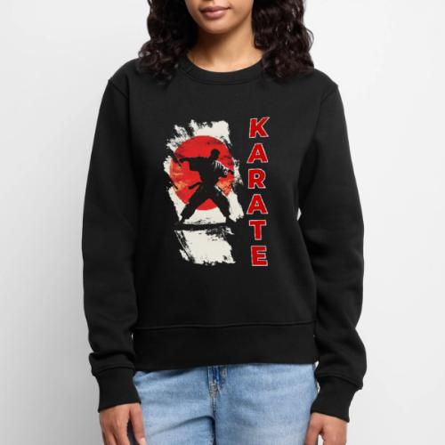 Karate: the spirit of discipline - Women's Premium Slim Fit Sweatshirt
