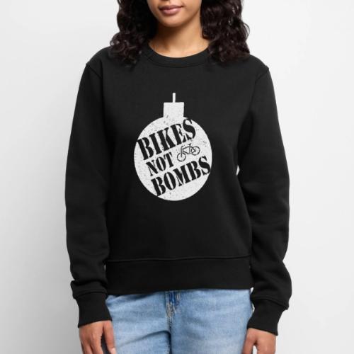 Bikes Not Bombs - Women's Premium Slim Fit Sweatshirt