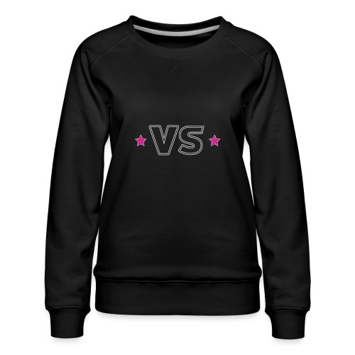 Video Star VS - Women's Premium Slim Fit Sweatshirt