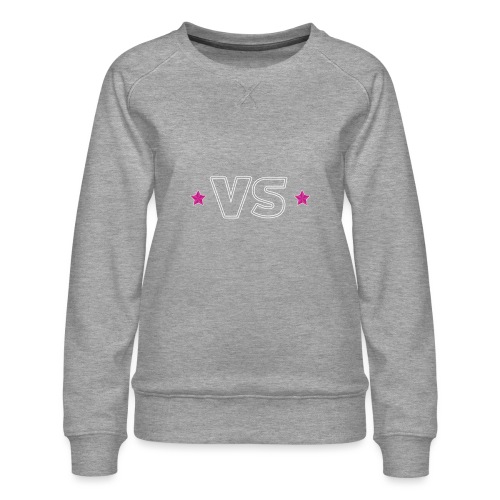 Video Star VS - Women's Premium Slim Fit Sweatshirt