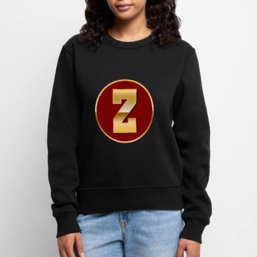 Letter Z – Capital Varsity Alphabet Monogram - Women's Premium Slim Fit Sweatshirt