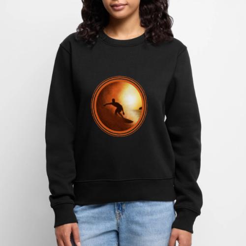 Surfing Vibes - Women's Premium Slim Fit Sweatshirt