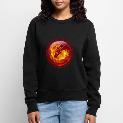 Dragon Blaze - Women's Premium Slim Fit Sweatshirt