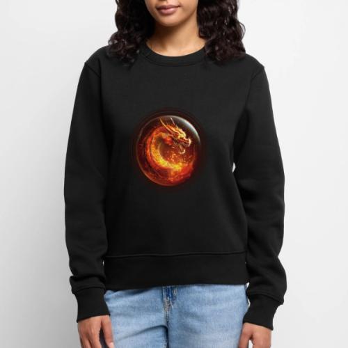 Shadow Dragon Rise - Women's Premium Slim Fit Sweatshirt