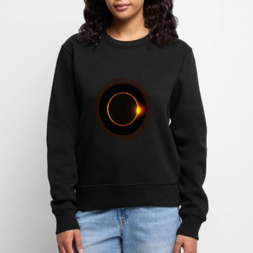 Solar Eclipse - Women's Premium Slim Fit Sweatshirt