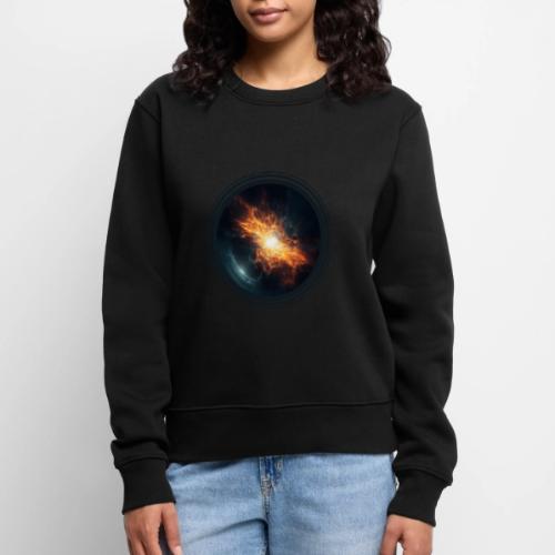 Supernova: cosmic explosion - Women's Premium Slim Fit Sweatshirt