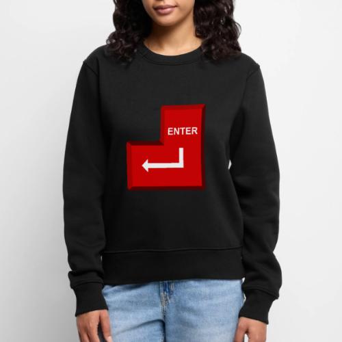 Just Press Enter - Women's Premium Slim Fit Sweatshirt