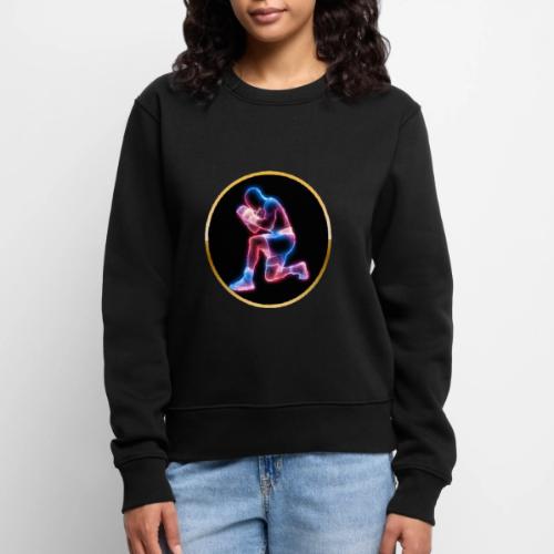 Neon Boxing Focus - Women's Premium Slim Fit Sweatshirt