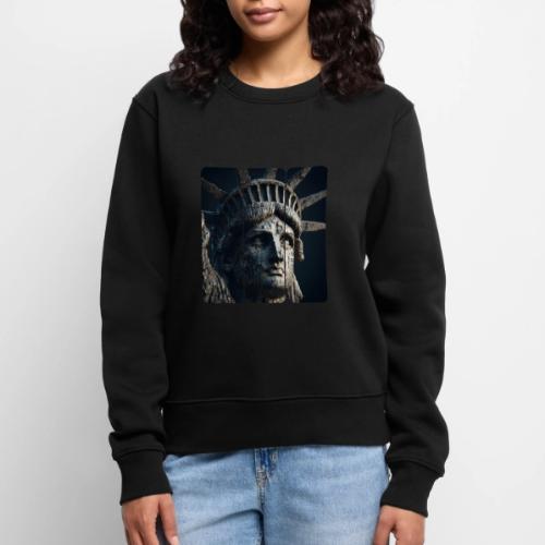 USA: Liberty in Shadows - Women's Premium Slim Fit Sweatshirt