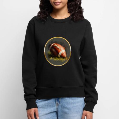American Football: Gridiron Gold - Women's Premium Slim Fit Sweatshirt