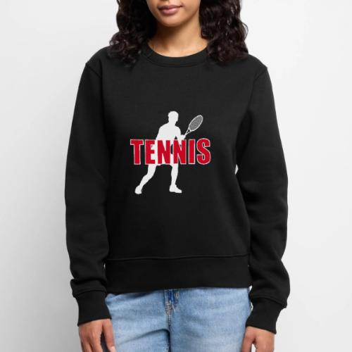Red Court Tennis - Women's Premium Slim Fit Sweatshirt