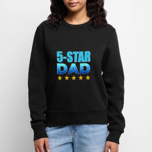 Five Stars Dad - Women's Premium Slim Fit Sweatshirt