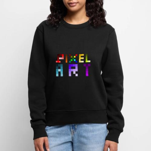 Pixel Art Spectrum - Women's Premium Slim Fit Sweatshirt