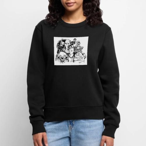 Halloween Team - Women's Premium Slim Fit Sweatshirt