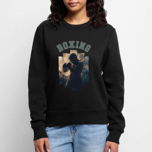 Boxing Spirit - Women's Premium Slim Fit Sweatshirt