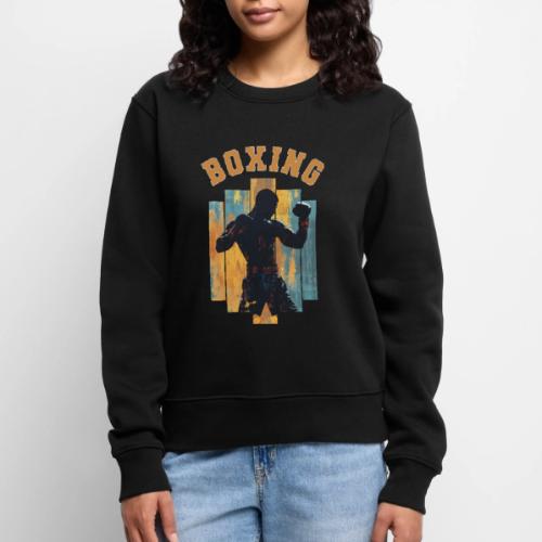 Boxing Is Life - Women's Premium Slim Fit Sweatshirt