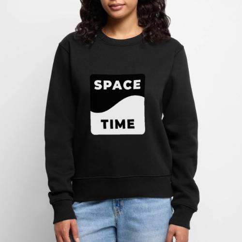 Space-time: Warped Reality - Women's Premium Slim Fit Sweatshirt