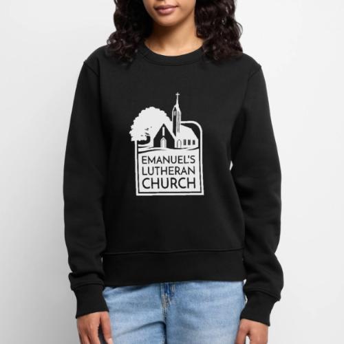 Single Vertical white2 - Women's Premium Slim Fit Sweatshirt