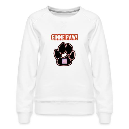 Jack-Jack’s Paw (Proceeds go to ASPCA!) - Women's Premium Slim Fit Sweatshirt