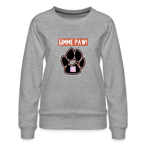 Jack-Jack’s Paw (Proceeds go to ASPCA!) - Women's Premium Slim Fit Sweatshirt