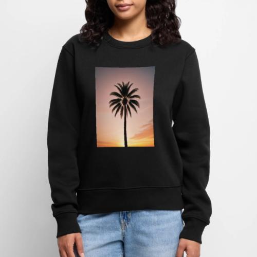 palm peace - Women's Premium Slim Fit Sweatshirt