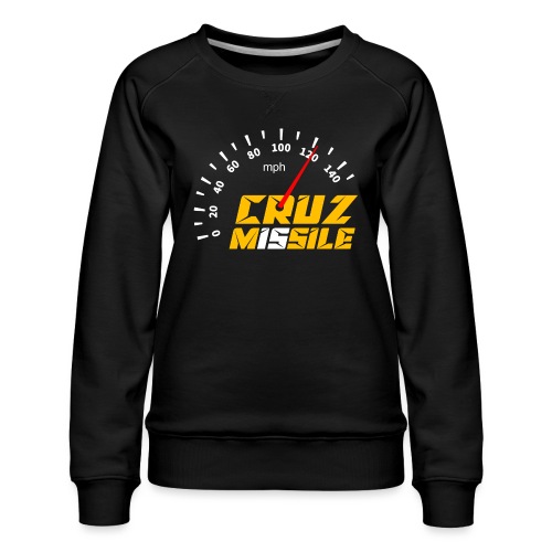 Cruz Missile 2 (EV) - Women's Premium Slim Fit Sweatshirt