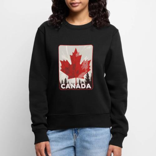 Echoes of Canada - Women's Premium Slim Fit Sweatshirt
