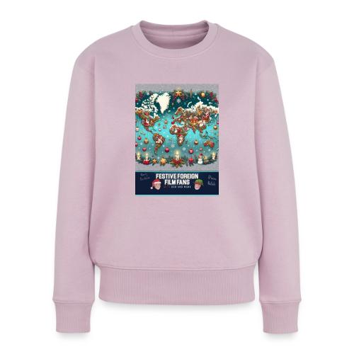 Global Heart-Warming - Women's Premium Slim Fit Sweatshirt
