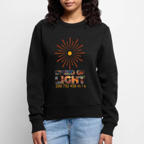 Speed of light - Women's Premium Slim Fit Sweatshirt