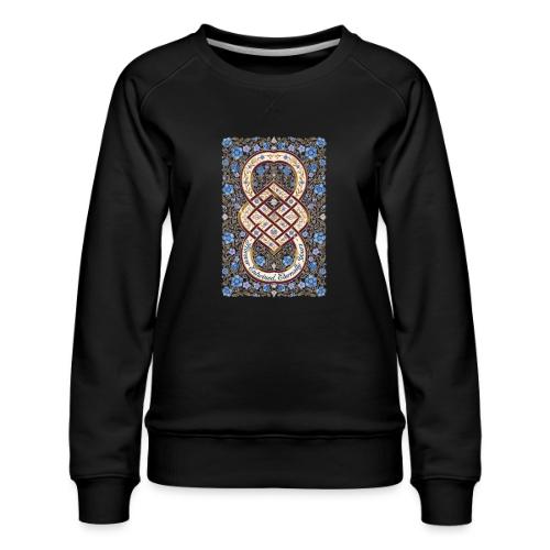 Forever Entwined Eternally Yours Infinity Knot T-S - Women's Premium Slim Fit Sweatshirt
