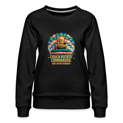 Dad Tax Collector T Shirt - Women's Premium Slim Fit Sweatshirt
