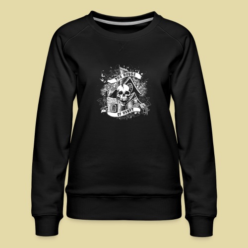 hoh_tshirt_skullhouse - Women's Premium Slim Fit Sweatshirt
