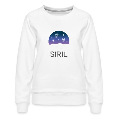 Siril logo 2021 - Women's Premium Slim Fit Sweatshirt