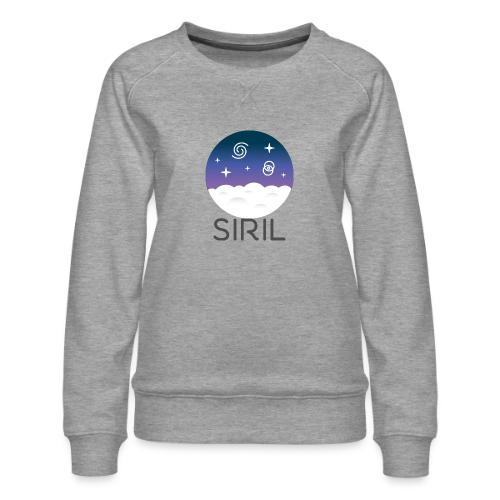 Siril logo 2021 - Women's Premium Slim Fit Sweatshirt