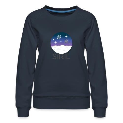 Siril logo 2021 - Women's Premium Slim Fit Sweatshirt