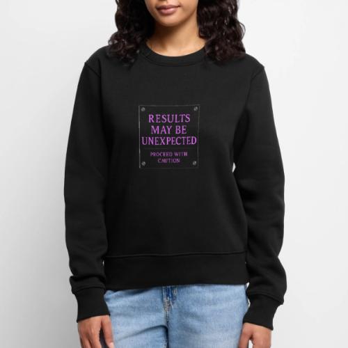 Results - Neon Purple - Women's Premium Slim Fit Sweatshirt