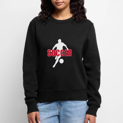 Power Kick Soccer - Women's Premium Slim Fit Sweatshirt