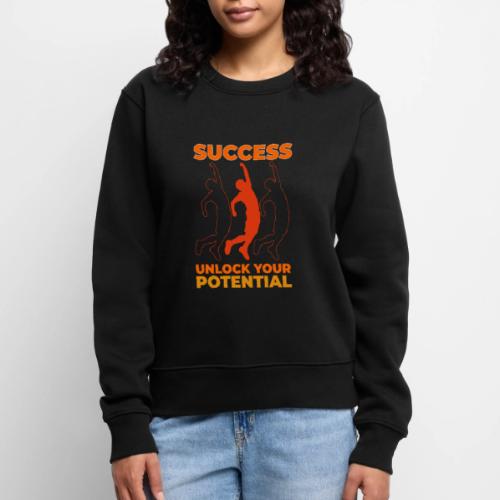 Unlock Success - Women's Premium Slim Fit Sweatshirt