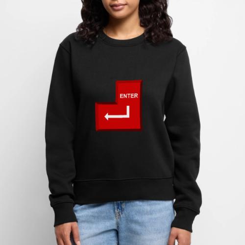 Just Press Enter - Women's Premium Slim Fit Sweatshirt