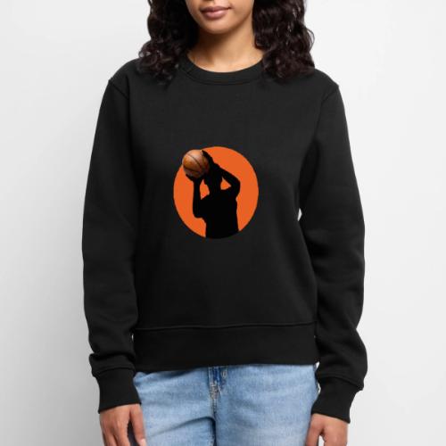 Basketball: Focused Precision - Women's Premium Slim Fit Sweatshirt