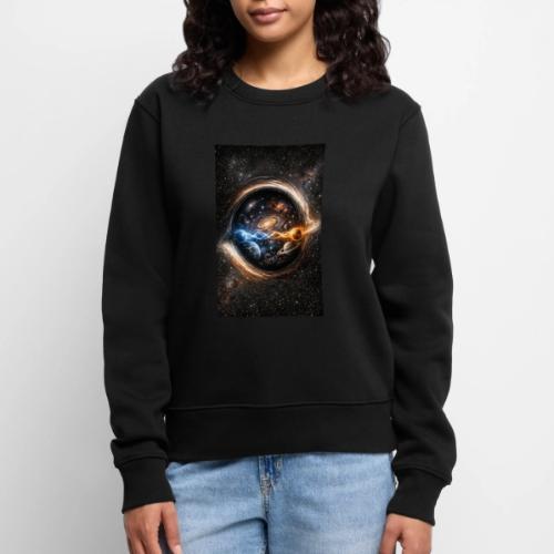 EntangledPhotonsWormhole - Women's Premium Slim Fit Sweatshirt