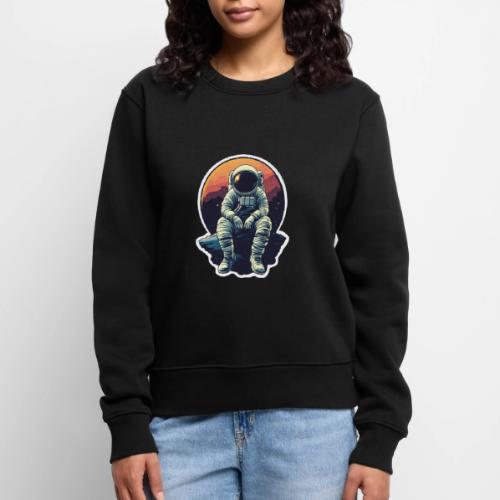 Astronaut in the Void - Women's Premium Slim Fit Sweatshirt