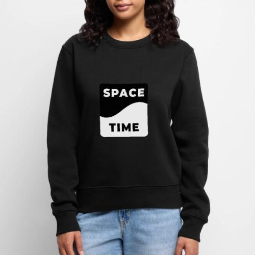 Space-time: Warped Reality - Women's Premium Slim Fit Sweatshirt