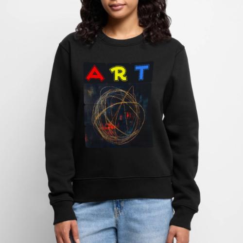 Echoes of Art - Women's Premium Slim Fit Sweatshirt